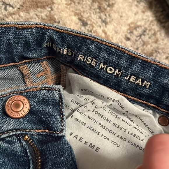 4 Long Highest Rise Mom Jean - Picture 4 of 4